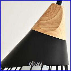 3X Black Pendant Light Kitchen Lamp Home Ceiling Lights Shop Chandelier Lighting