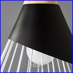 3X Black Pendant Light Kitchen Lamp Wood Ceiling Light Dining Room Pendant Light