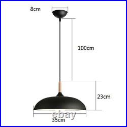 3X Kitchen Black Pendant Lighting Shop Lamp Pendant Light Bedroom Ceiling Lights