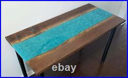 4'x2.5' Wooden Epoxy river coffee dining home Table top Furniture room decor f