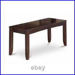 6-Pc Dining Table with bench-Dining Table with Leaf and 4 Dining