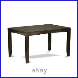 6-Pc Dining Table with bench-Dining Table with Leaf and 4 Dining