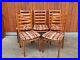 6x-Dining-Room-Chairs-Vintage-Designer-Wood-60er-Sprossenstuhl-Danish-60s-D-01-hghc