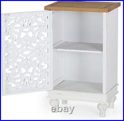 Accent Storage Cabinet Sideboard Living Room Side End Table Bedroom Nightstand