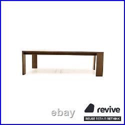 B&B Italia Apta Rectangular Table Wood Dining Table Oak Braun Designer Antonio