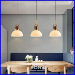 Bar Pendant Light White Lamp Kitchen Chandelier Light Dining Room Ceiling Light