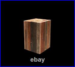 Beistelltisch Plant Stand Treibholzhocker Solid Table Wood Heavy Real Wood
