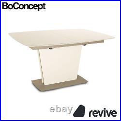 BoConcept Milano Wood Dining Table White Ausziehfunktion 140/190 X 75 x 100