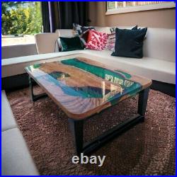 Custom Order Epoxy Table Dining Room Resin Table Kitchen Coffee Table Decor