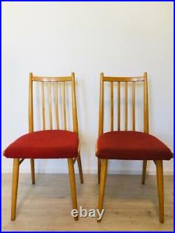Dining Vintage Wood Chair from 1950s Czechoslovakia