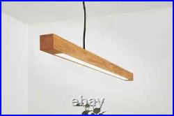 Dining lamp Wooden lamp Minimalist beam chandelier Modern Home Ceiling Light