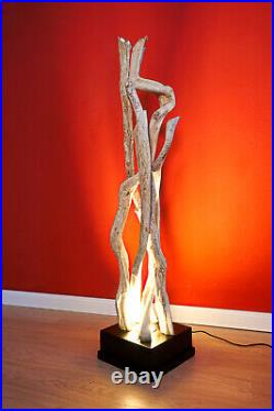 Driftwood Floor Lamp Wood Lamp Lianas Floor Lamp Natural Driftwood