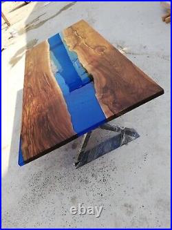 Epoxy Resin Table, Epoxy Table, Wood Epoxy Dining Room Table Resin River Table