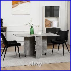 Folding Dining Table Kitchen Desk Multifunctional Expandable
