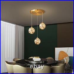 Gold Dining Room Pendant Light Bedroom Chandelier Light Led Bar Ceiling Lights