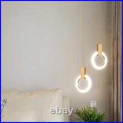 Gold Dining Room Pendant Lighting Led Bedroom Pendant Light Bar Ceiling Lights