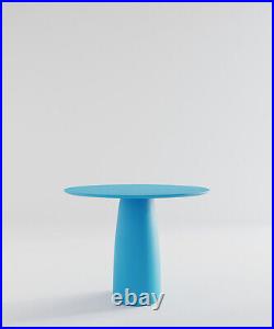 Kopar. Round Tulip Dining Table Balck color