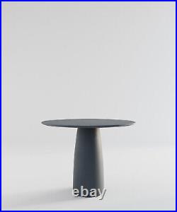 Kopar. Round Tulip Dining Table Balck color