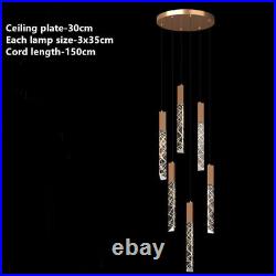 Led Crystal Dining Room Pendant Lights Bedroom Pendant Light Hotel Ceiling Light