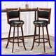 NNECW-Accent-Wooden-Swivel-Bar-Height-Stool-for-Dining-Room-Brown-74-cm-01-xv