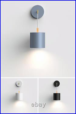 Nordic Solid Wood + Metal Wall Light With PLUG-IN Switch (Free Shipping)