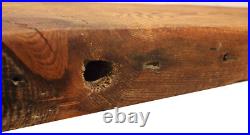 Rustic Barnwood Floating Mantel Shelf Reclaimed Barn Wooden Beam 3x7