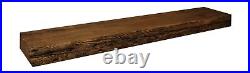 Rustic Barnwood Floating Mantel Shelf Reclaimed Barn Wooden Beam 3x7