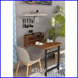 Space Saving Wall Mounted Foldable Dining Table Murphy Folding Kitchen Table
