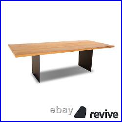 Venjakob ET244 Wood Dining Table Braun Black Metal Oak Veneered 250 X 110 CM