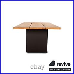 Venjakob ET244 Wood Dining Table Braun Black Metal Oak Veneered 250 X 110 CM