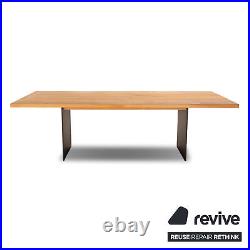 Venjakob ET244 Wood Dining Table Braun Black Metal Oak Veneered 250 X 110 CM