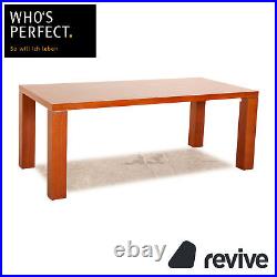 Who's Perfect Wood Dining Table Braun 200 x 75 X 100 CM