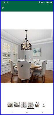 Wood Chandelier for Dining Room