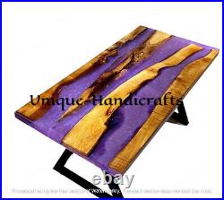 Wooden Epoxy Table Top, Resin Dining Table/ Custom Made Bar Countertop Home Deco